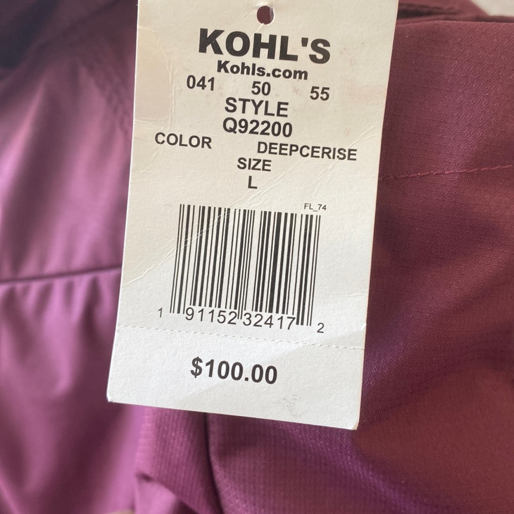 New Women’s All Weather Performance Jacket Size L - Picture 12 of 12
